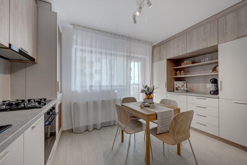 Apartament cu 2 camere semidecomandat, mobilat în Industriilor