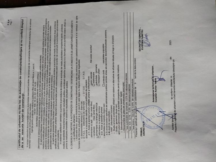Teren în Moara Vlăsiei