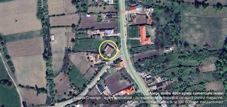 Spațiu comercial, de 500 mp, în Poiana (Schitu Duca)