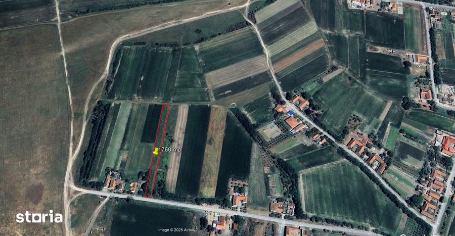 Teren de 1760 mp, în Boldur
