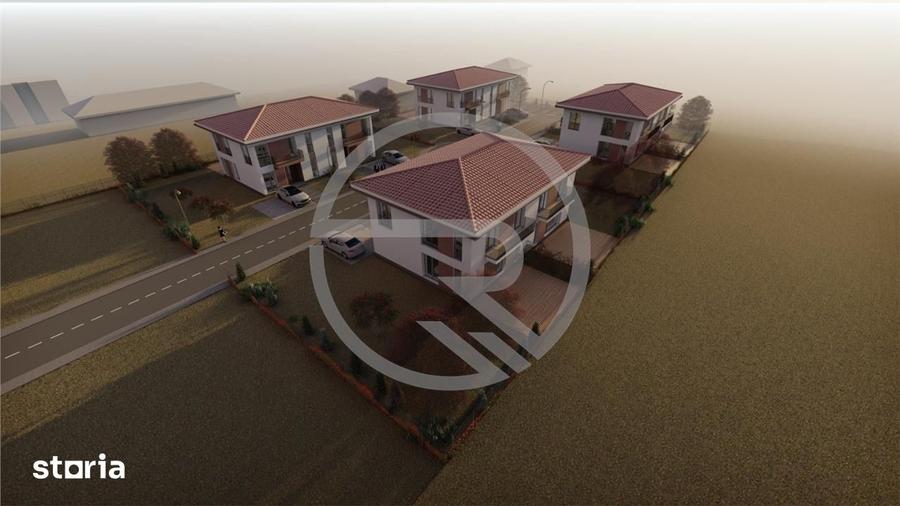 Casă cu 5 camere cu Teren 375 Mp în Chinteni