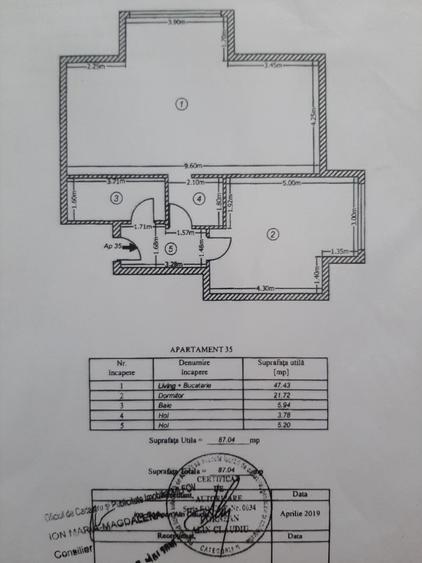 Vand ap str Safirului 87 mp utili +pod - direct proprietar - 2
