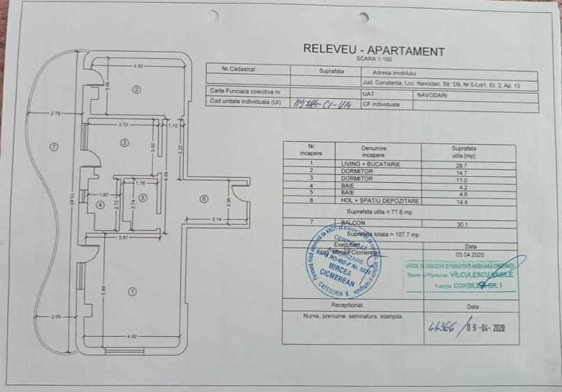 MAMAIA NORD  APARTAMENT 3 CAMERE BLOC NOU PRET 186.000 EURO - 10