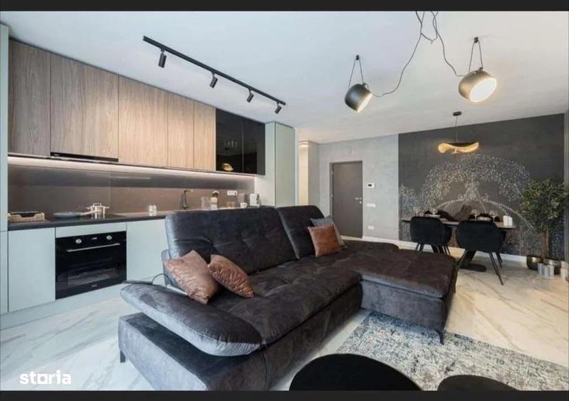 Apartament cu 2 camere semidecomandat, mobilat în Voluntari