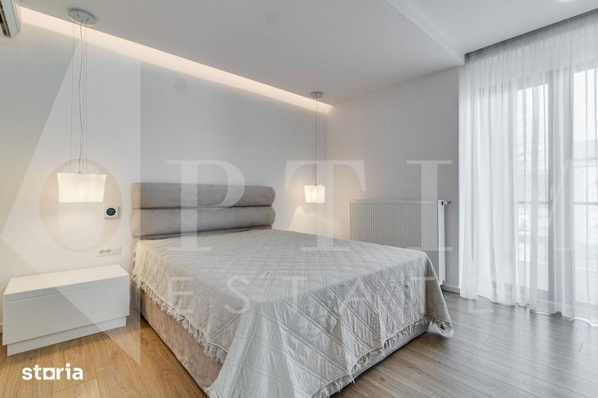 Apartament cu 3 camere, mobilat în Central