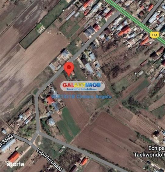 Buftea-Samurcasi, Teren 1560 mp,dubla deschidere 13.5 ml, comision 0% - 1