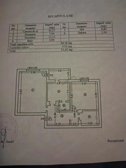 Apartament cu 2 camere decomandat în Filiași