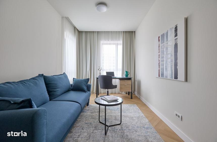 Apartament cu 4 camere, mobilat în Central