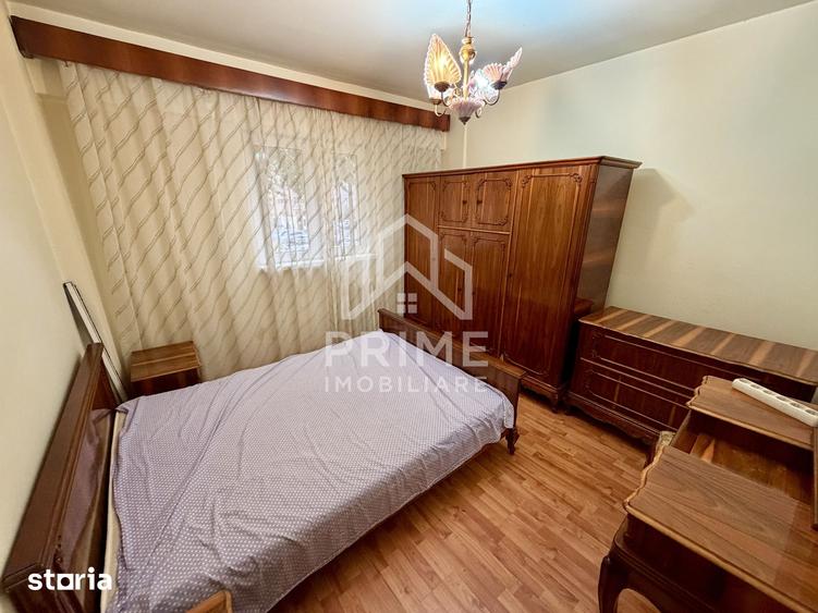 Apartament cu 3 camere decomandat, mobilat în Central
