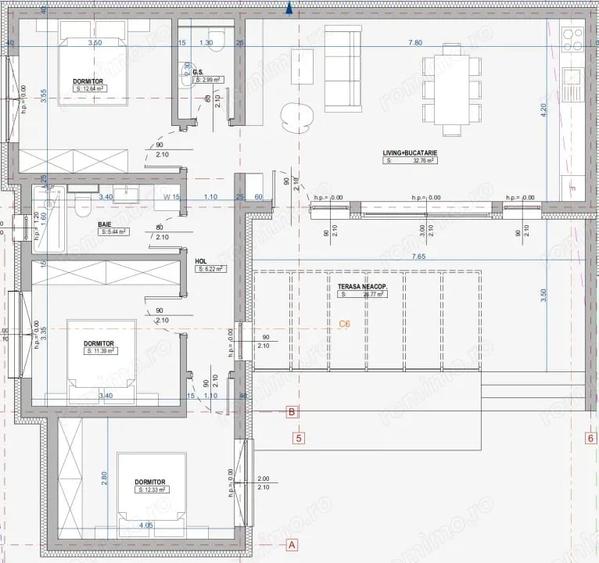 Casă cu 4 camere cu Teren 300 Mp în Broscărie