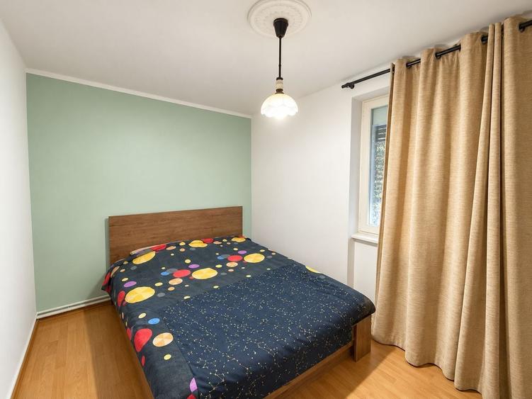 Apartament cu 2 camere nedecomandat, mobilat în Bălcescu