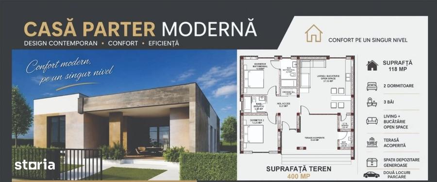 Casă cu 3 camere cu Teren 400 Mp în Ștefănești