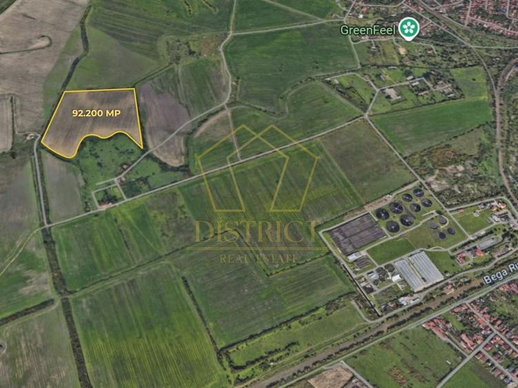 Teren agricol extravilan de 92200 mp, în Mehala