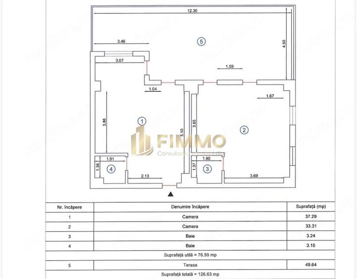 Spațiu comercial, de 77 mp, în Poieni-Suceava
