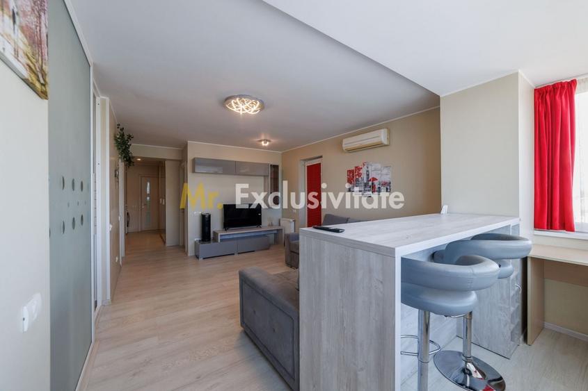 Apartament cu 3 camere decomandat, mobilat în Craiovei