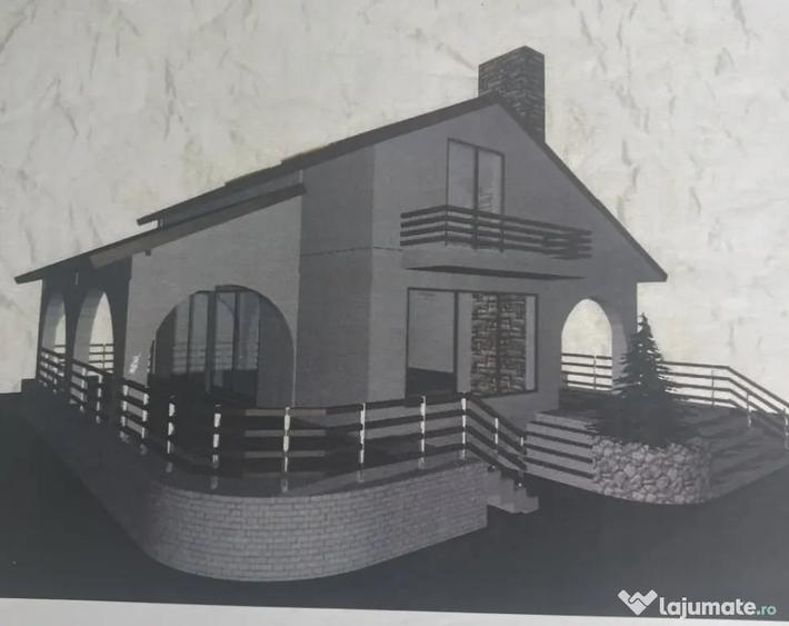 Casă cu 3 camere cu Teren 924 Mp în Podari