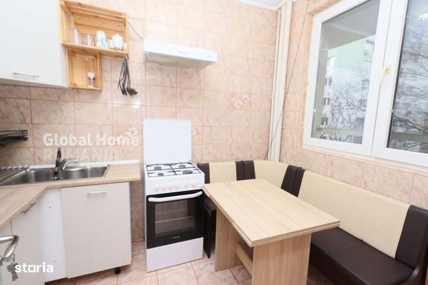 2 camere 1 Mai | Et 4/7 - 54mp|Mobilat si utilat| Zona linistita | Met - 1