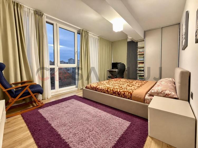 Apartament cu 3 camere decomandat, mobilat în Borhanci