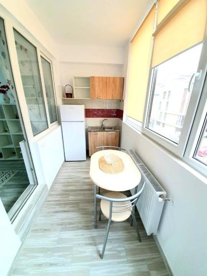 Apartament cu 2 camere semidecomandat, mobilat în Roșu