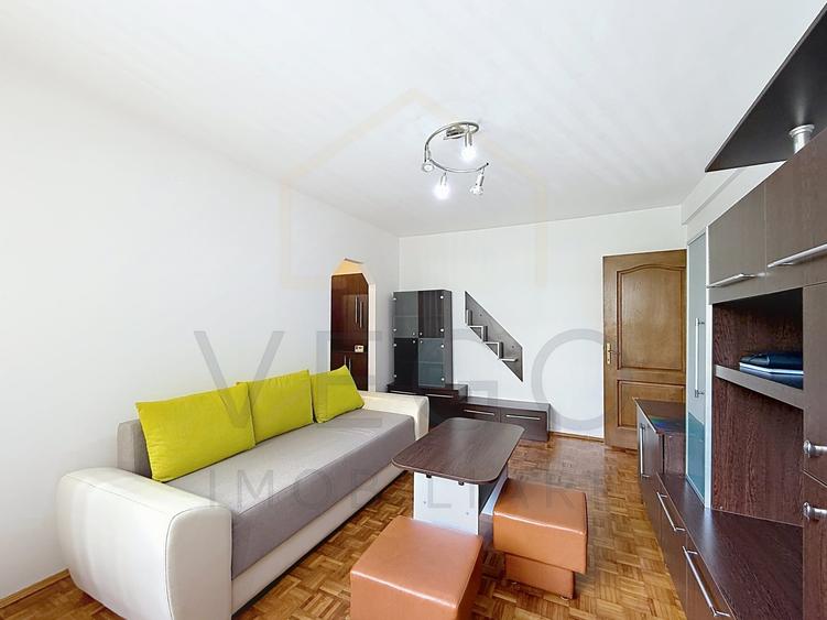 Apartament cu 2 camere semidecomandat, mobilat în Gheorgheni