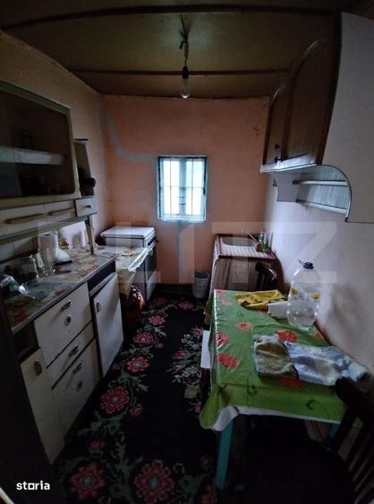 Casă cu 2 camere cu Teren 799 Mp în Central
