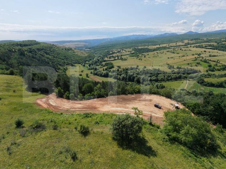 Teren Construcții extravilan de 3710 mp, în Dealu Negru