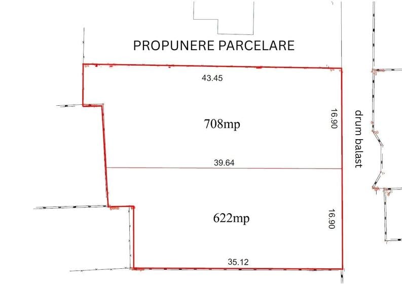 Teren Construcții intravilan de 1330 mp, în Nicolae Bălcescu