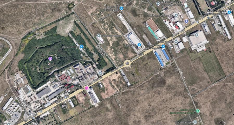 Teren Construcții intravilan de 38554 mp, în Odăi