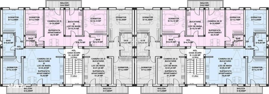 Apartament 3 camere, 2 bai + camara - Str. Doamna Stanca - 7