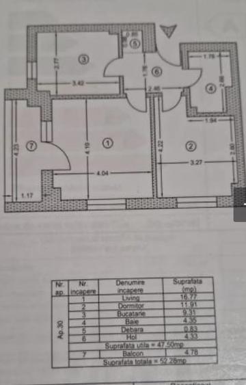 Apartament cu 2 camere decomandat, mobilat în Timișoara