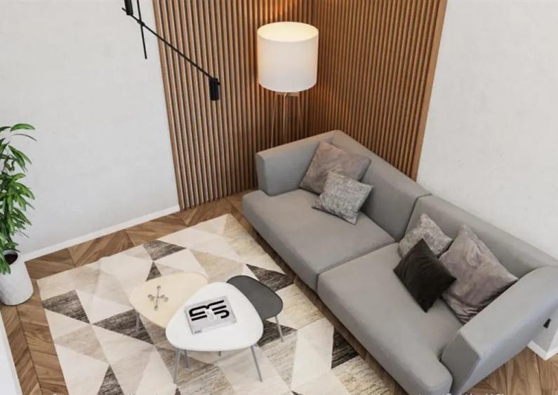 Apartament cu 3 camere semidecomandat în Rahova