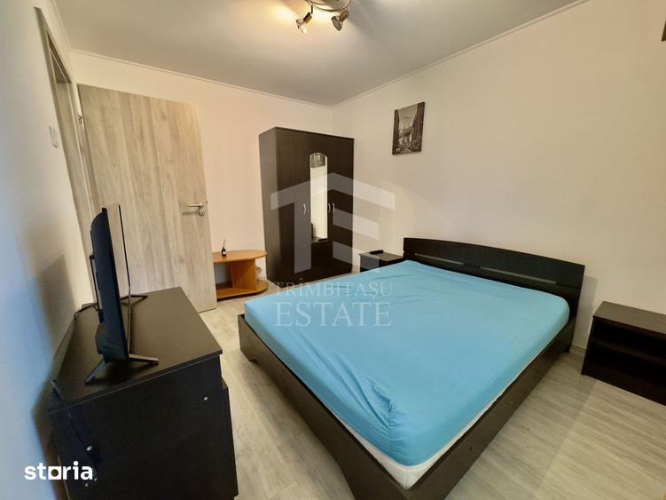 Apartament cu 2 camere, mobilat în Tei