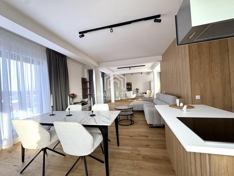 Apartament cu 4 camere decomandat, mobilat în Pipera