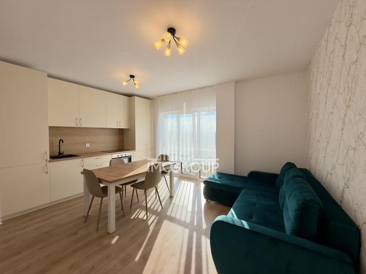 Apartament cu 3 camere semidecomandat, mobilat în Apahida