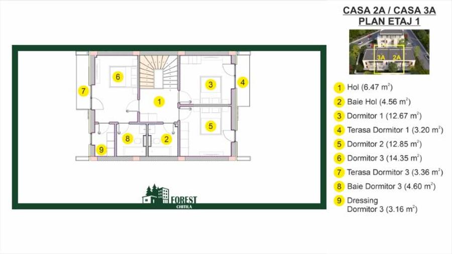Casă cu 4 camere cu Teren 153 Mp în Chitila