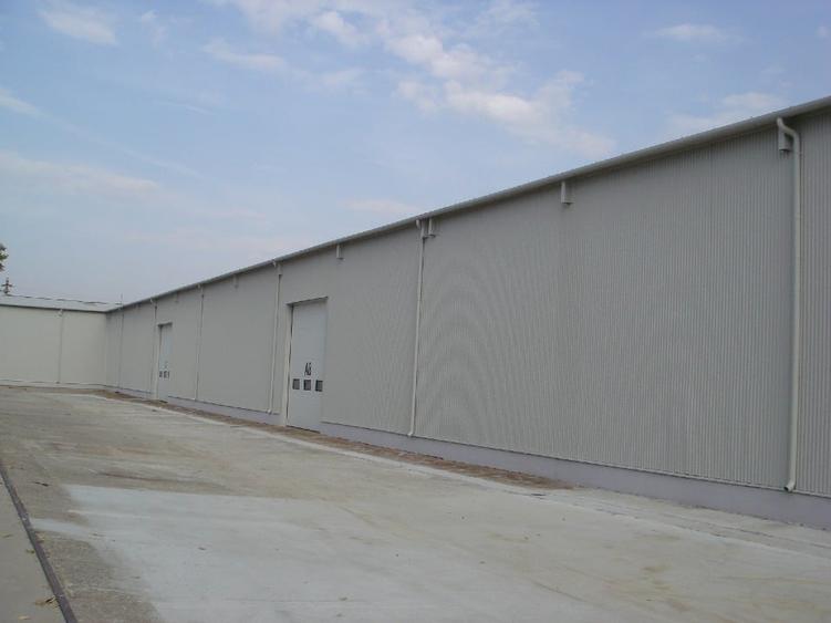 Spațiu industrial, de 1,250 mp, în Giarmata