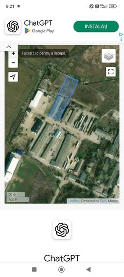 Vand sau inchiriez teren+hala 3200mp aproape de strada Focsani (Chercea)pret 155000 - 4