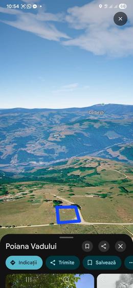Teren de 600 mp, în Poiana Vadului