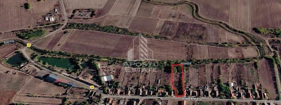 Teren Construcții intravilan de 2508 mp, în Nord