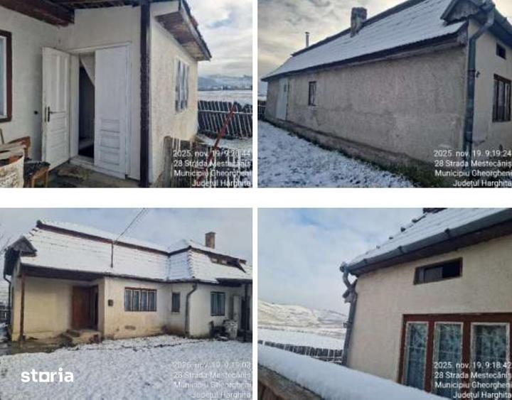 Casă cu 2 camere cu Teren 863 Mp în Central