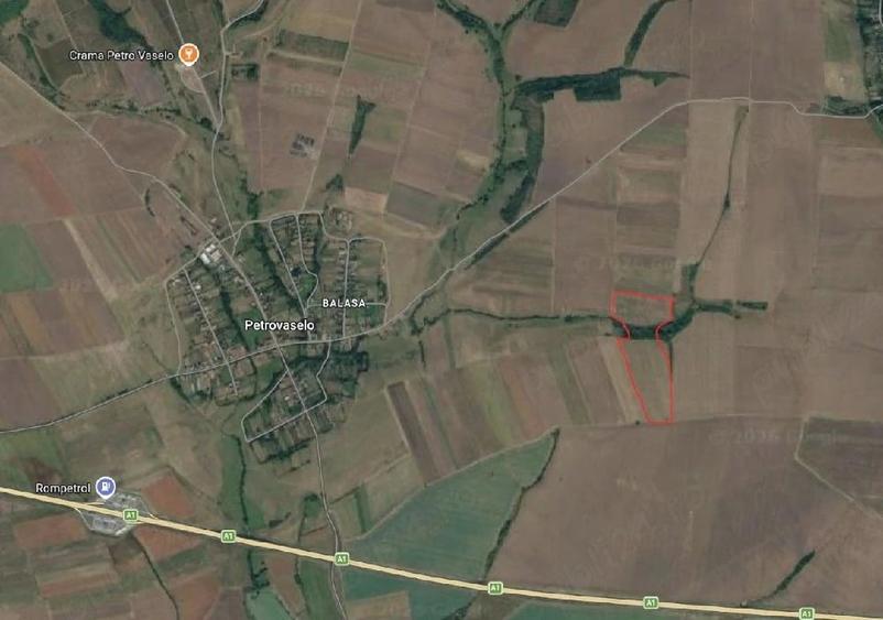 Teren de 110000 mp, în Petrovaselo