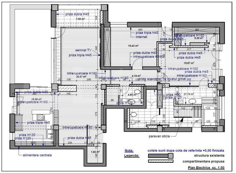 Apartament cu 3 camere în Doba