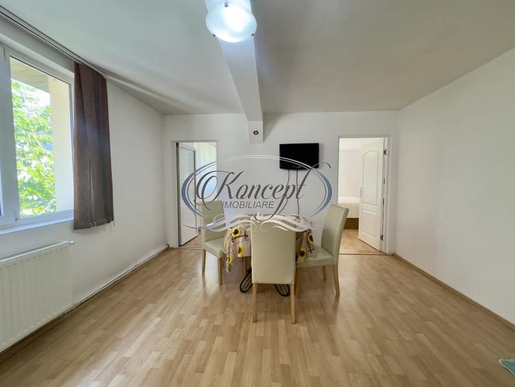 Apartament cu 3 camere semidecomandat, mobilat în Mărăști