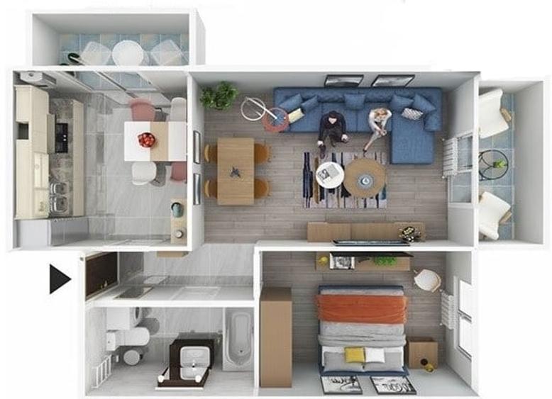 PRET PROMOTIONAL AVANGARDE CITY 2 CAMERE , DIRECT DEZVOLTATOR, 0%COMISION - 5