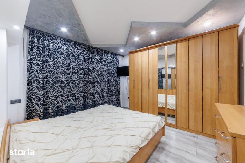 Apartament cu 3 camere decomandat, mobilat în Prundu