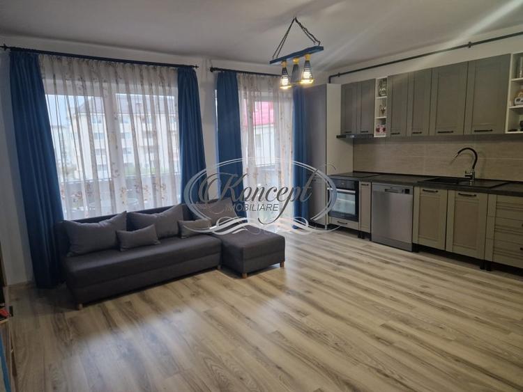 Apartament cu 2 camere semidecomandat, mobilat în Florești