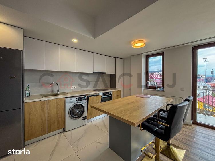 Apartament cu 2 camere, mobilat în Gruia