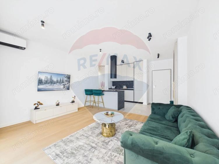 Apartament cu 2 camere, mobilat în Timpuri Noi