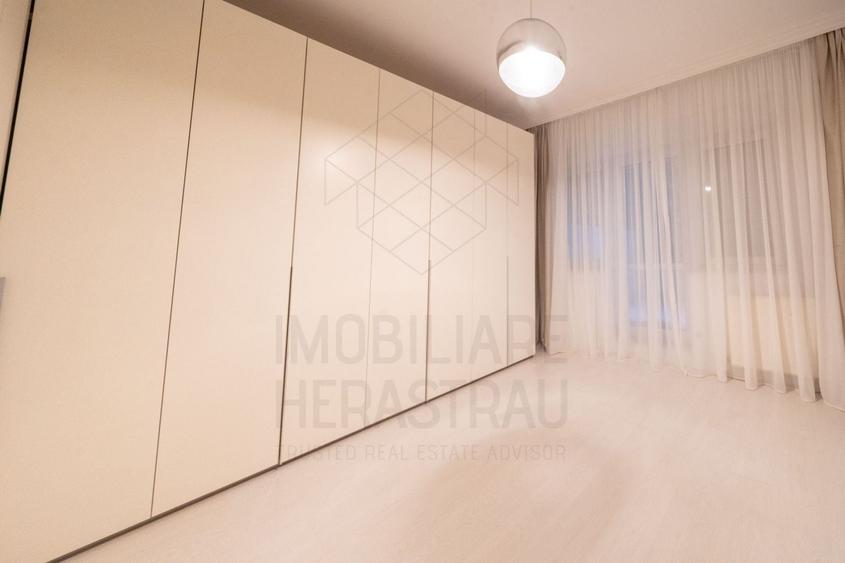 Apartament cu 5 camere decomandat, mobilat în Herăstrău
