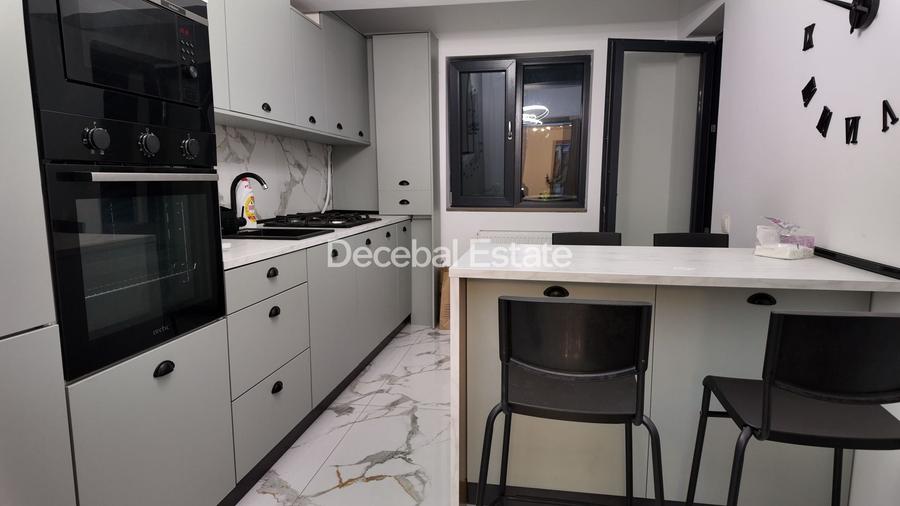 Apartament cu 3 camere decomandat, mobilat în Rahova